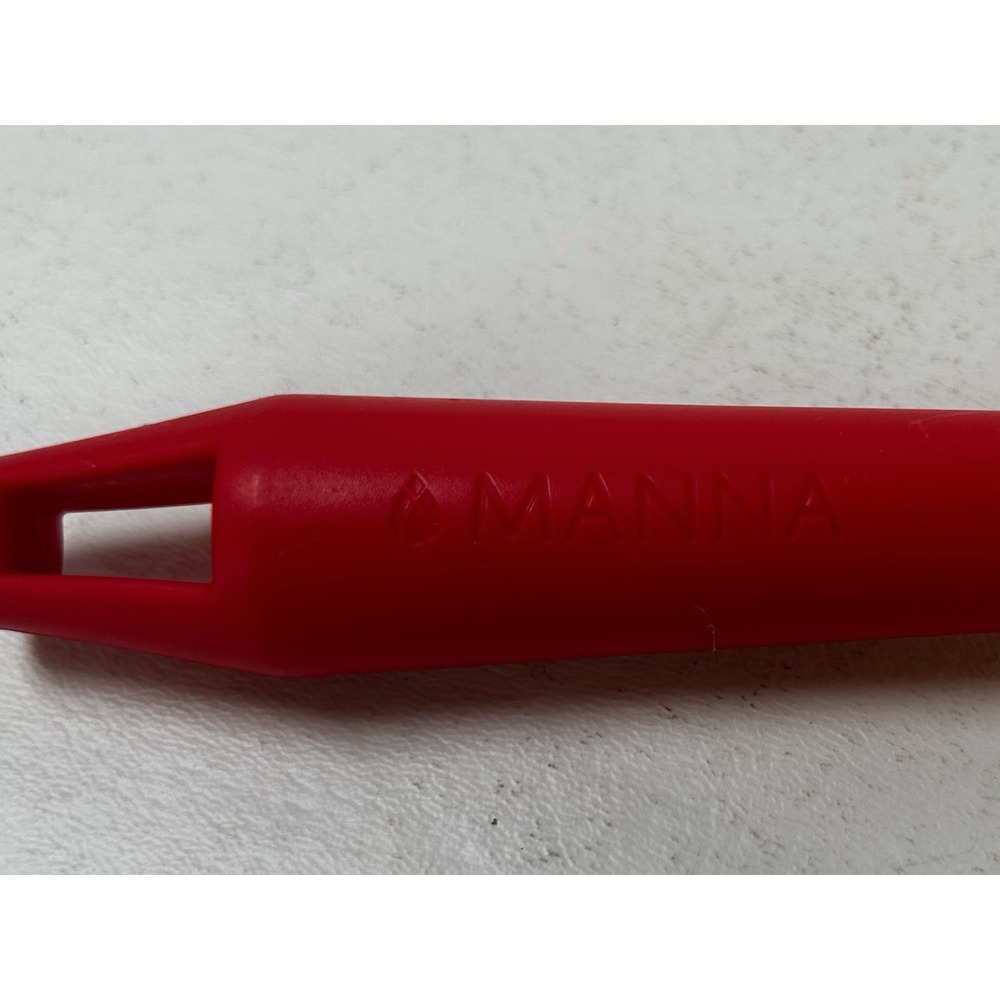 Manna Ultimate Water Bottle Brush Cleaner Tool Red Silicone